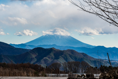 雲と富士山
