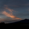 八ヶ岳の夕景