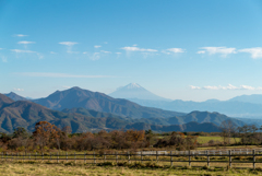 清泉寮からの富士山