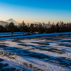富士遠景（サンメドウズ清里テラス）