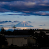 富士山夕景
