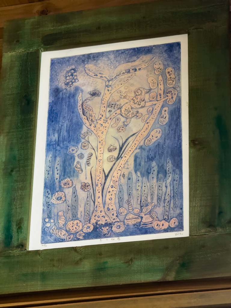 お気に入り作家の銅版画（カラー）