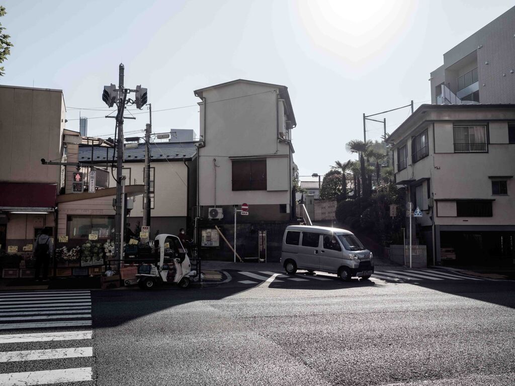 路地の出口