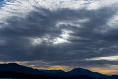 朝の雲
