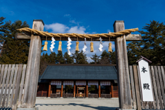 身曽岐神社　冬