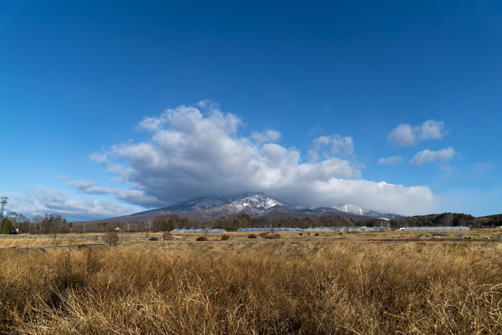 八ヶ岳と雲と（2017クリスマス）