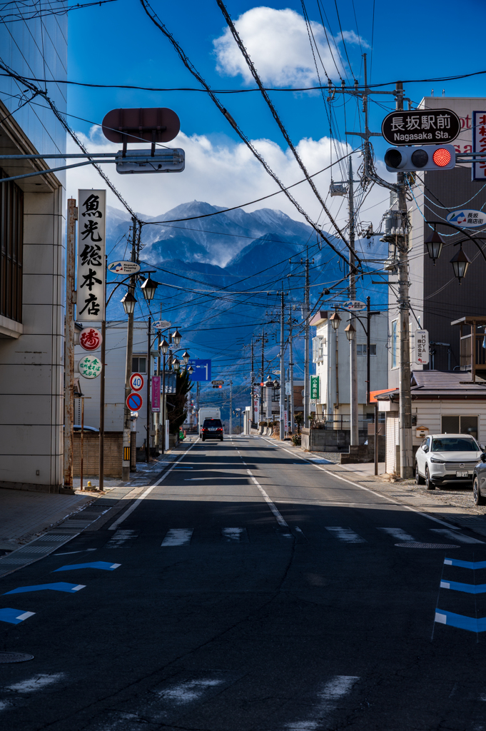 街歩き　南アルプス