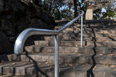 手すり（紅葉山公園）