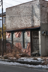 お店だった場所（長坂街散歩）