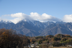 南アルプスと雲（2012）