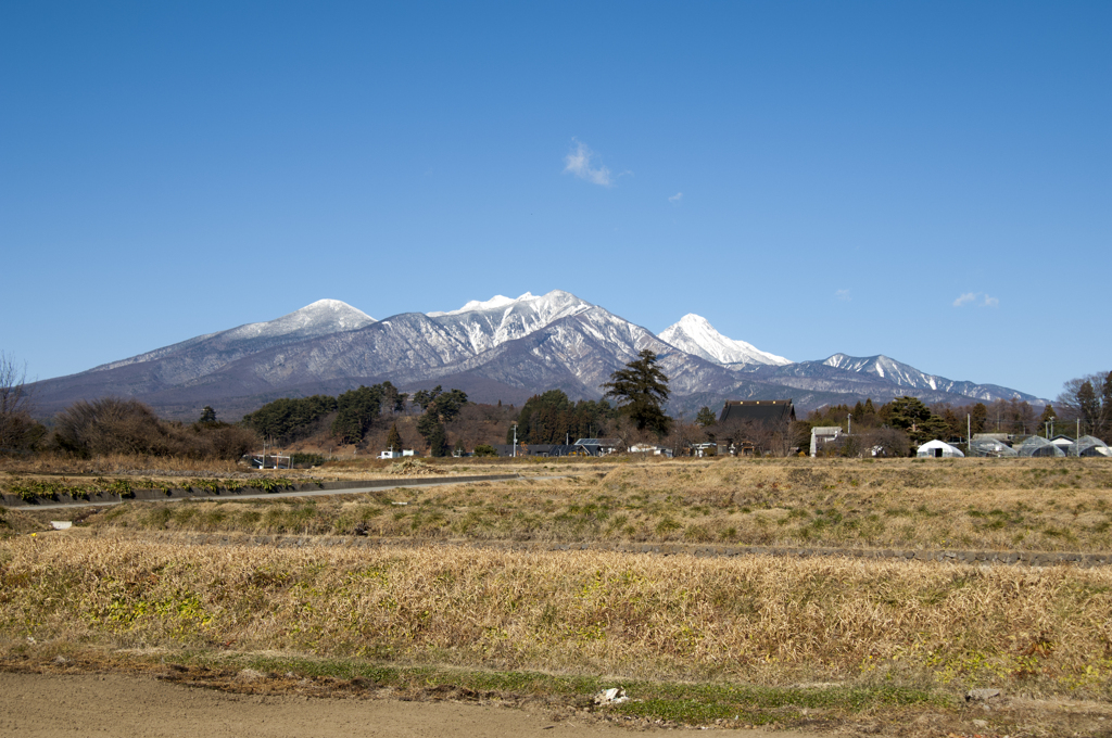 すっきり見える八ヶ岳（2012）