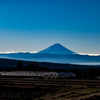 朝の富士山
