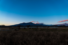 師走の八ヶ岳夕景(2018)