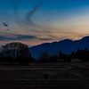 夕景と雲