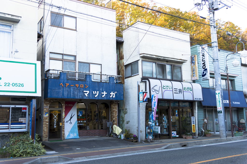韮崎駅前商店街（7年前の韮崎）