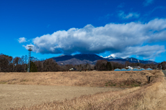 冬晴れの八ヶ岳