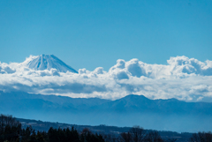 雲海の上の富士