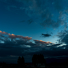 師走の空　夕景