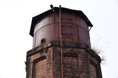 唐津線厳木駅給水塔8