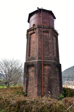 唐津線厳木駅給水塔6