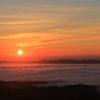 雲海の上に