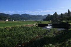 寒村の朝