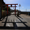 伸びる影