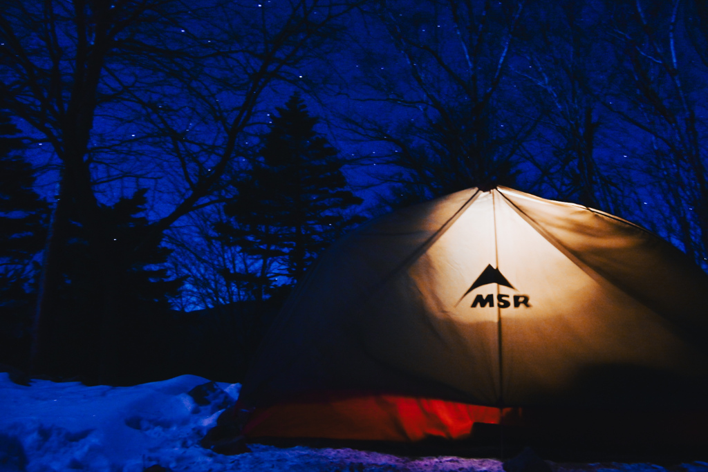 雪中登山