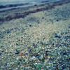 ガラスの砂浜