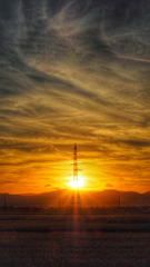 いつかの夕焼け空