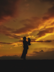 いつかの夕焼け空