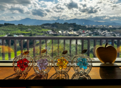 りんごのオブジェ
