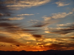 空のグラデーション