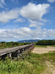 流れ橋