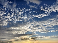 空と雲と