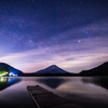 富士山と精進湖②