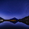 富士山　四分儀座流星群③