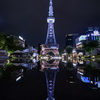 中部電力 MIRAI TOWER　夜