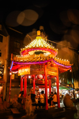 南京町　雨降る夜の灯
