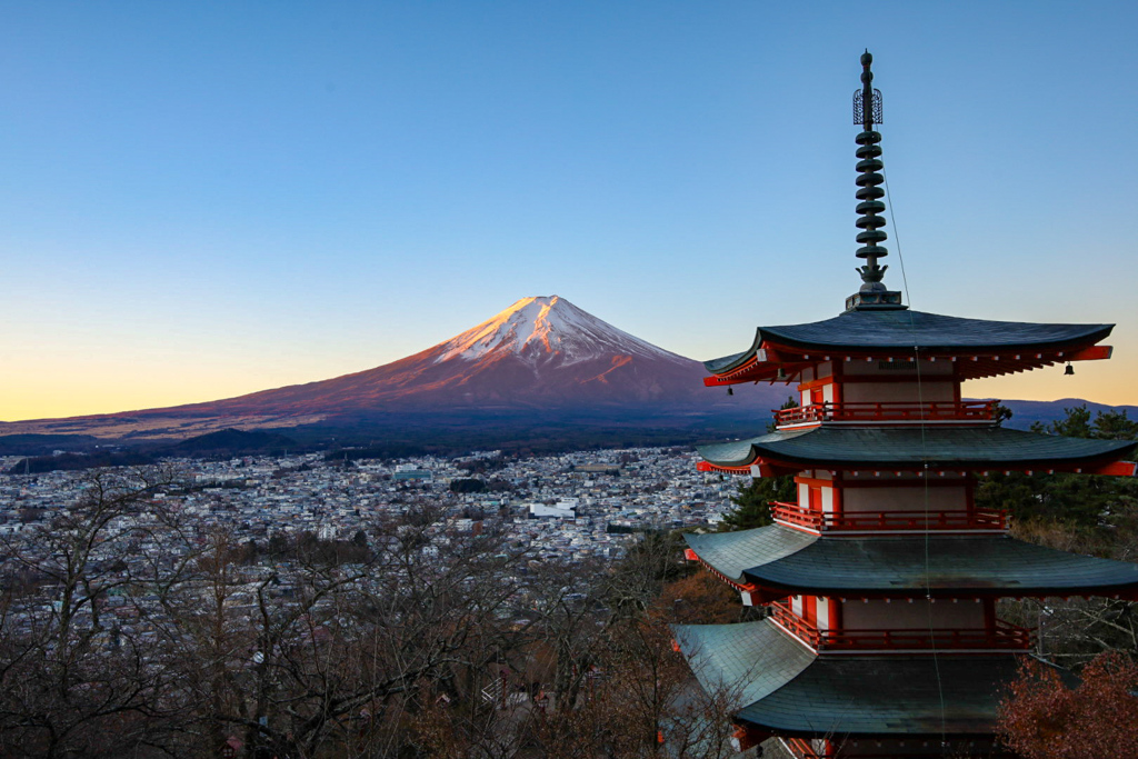 紅富士と忠霊塔④