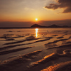 干潟の夕景　父母ヶ浜②