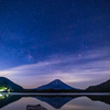 富士山と精進湖①