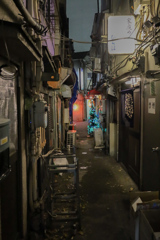 路地裏のキラキラ