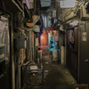 路地裏のキラキラ