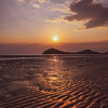 干潟の夕景　父母ヶ浜①
