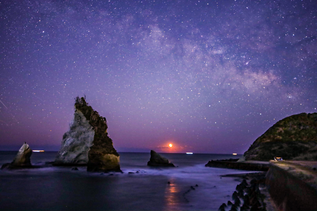 津々ヶ浦　天の川①