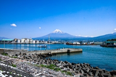田子の浦　富士山①