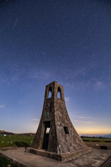美ヶ原高原　美しの塔　星空②