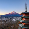 紅富士と忠霊塔③