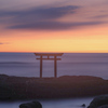 大洗　日の出前